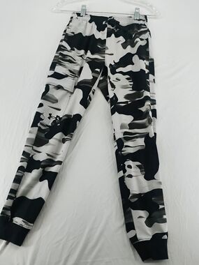 Under Armour Black & White Camo Joggers